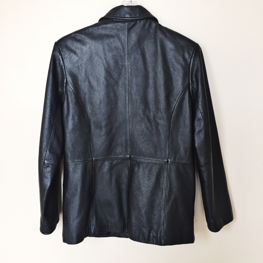 Wilsons Leather Maxima Button Down Lined Jacket - image 3